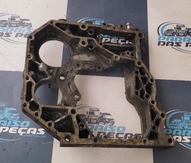 Carcaça De Distribuição Iveco Tector Motor Cummins Isb - Foto 5