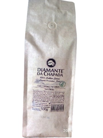 Café Orgânico Grãos Selecionados Diamante Da Chapada 1,5 Kg [3pc De 500g]