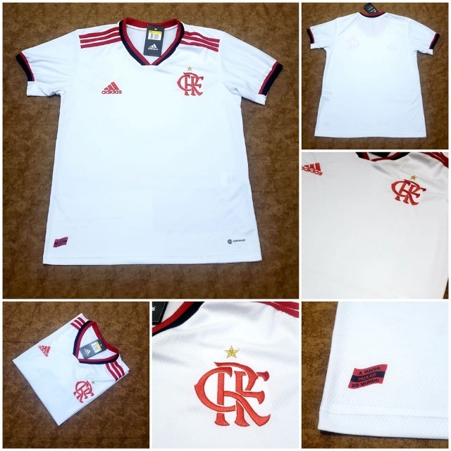 Nova Camisa do Flamengo Branca 2022/ 23 - Oficial! 59,99! Poucas Peças!!! - Foto 2