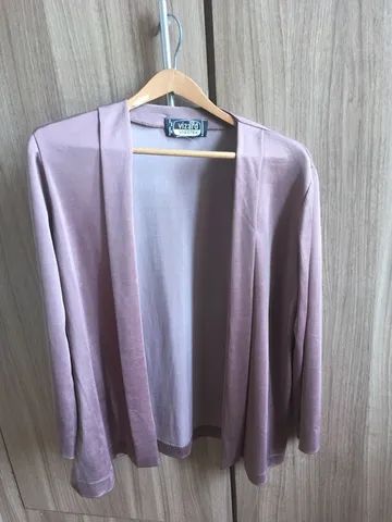 Conjunto Vestido midi e cardigan aberto Vizard - Foto 2