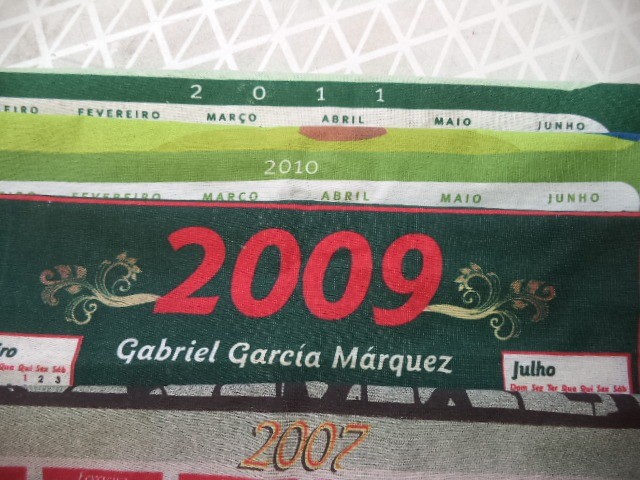 Lote panos calendário Záffari coleção - Foto 6