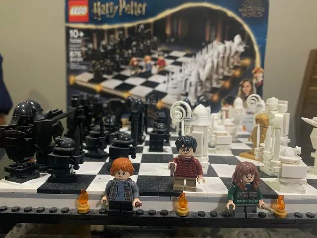 Lego Harry Potter xadrez de bruxo original - Hobbies e coleções