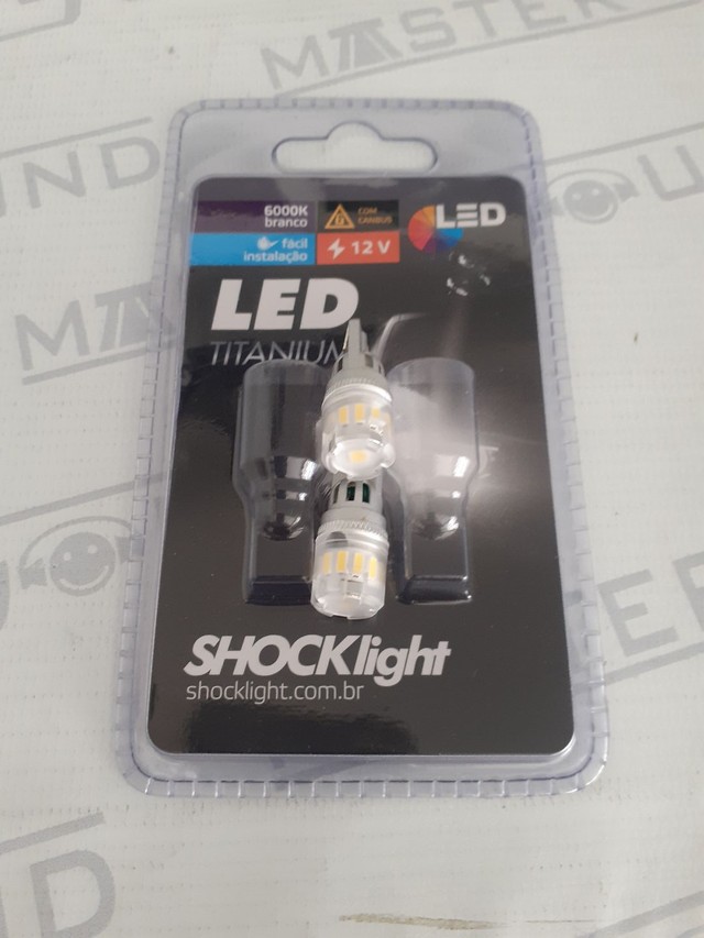 Led pingo T10. Titanium. Schocklight.  Garantia. Novo. Instalado.  - Foto 2