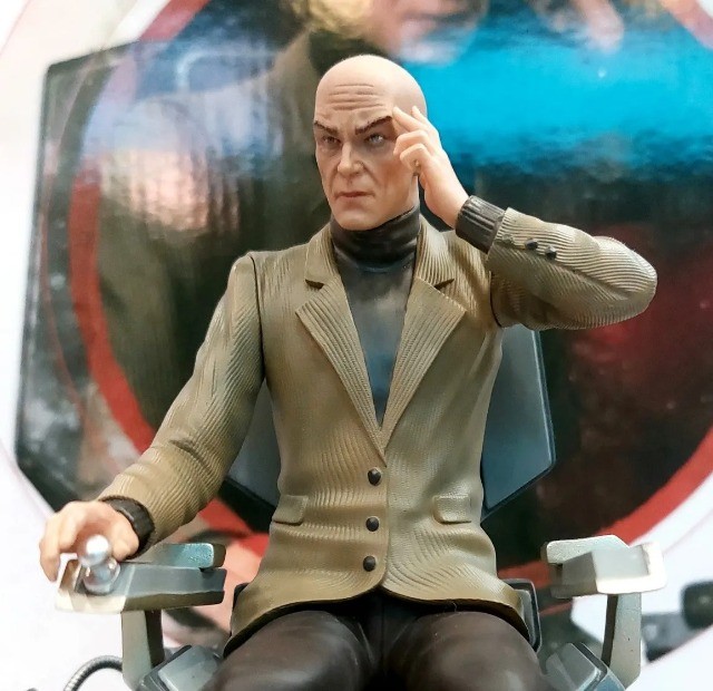 Professor Xavier X-men Marvel  Iron Studios 1/10 Ccxp Exclusivo 2022  - Foto 2