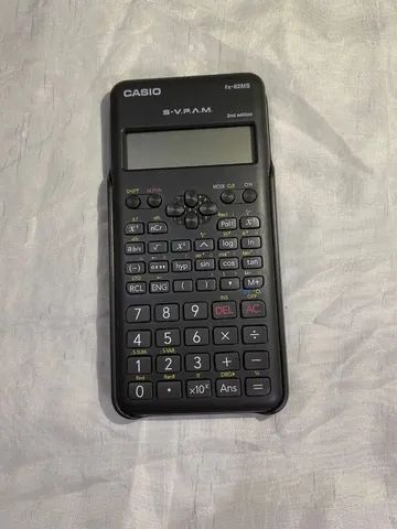 Casio FX-82MS-2 - Calculadora Científica 240 funções Preto