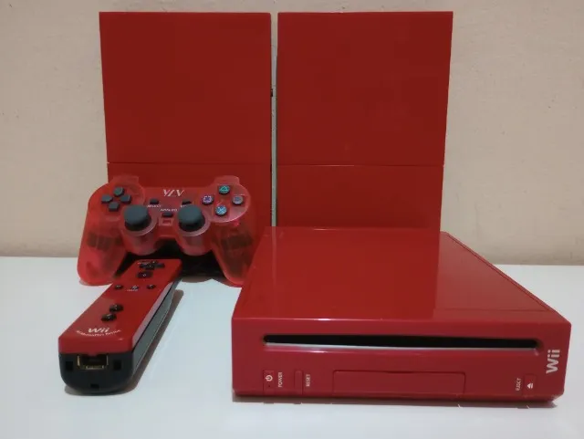 Nintendo Wii vermelho usado - Videogames - Centro, Juiz de Fora 1258561821