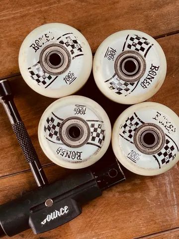 Roda Bones Wheels Race 100' S 52mm