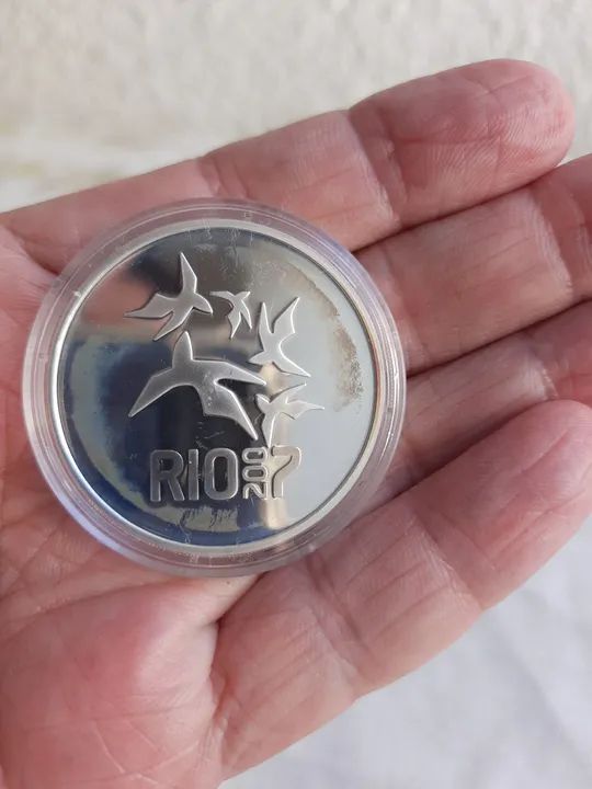 Moeda comemorativa Rio 2007 