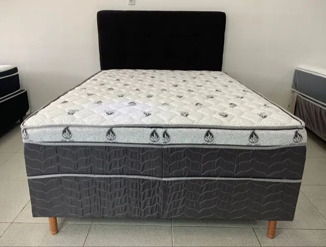 Cama box Casal Molas Ensacadas 