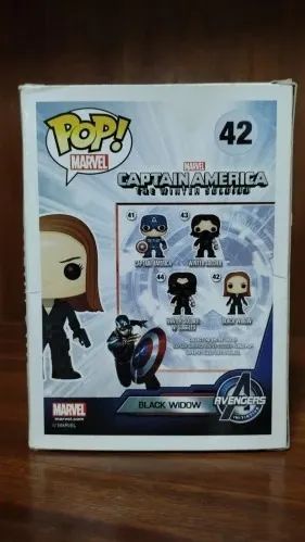 Funko Pop - Black Widow - Viúva Negra - Winter Soldier - Raro - #42 - Foto 2