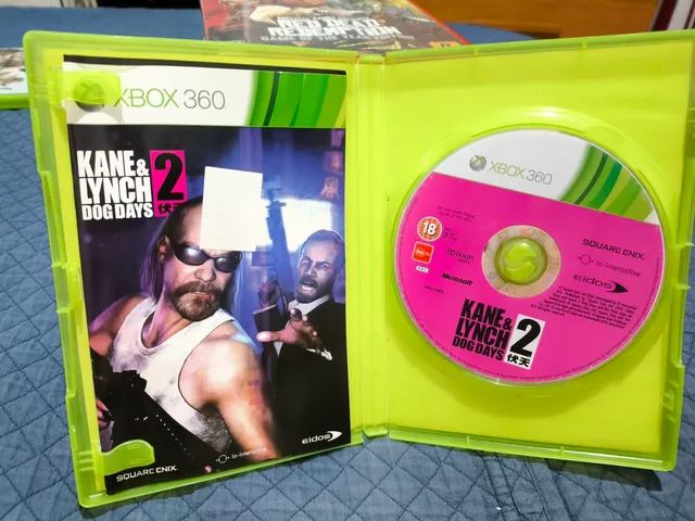 Kane & Lynch 2: Dog Days Xbox360 Original, mídia física. - Jogos