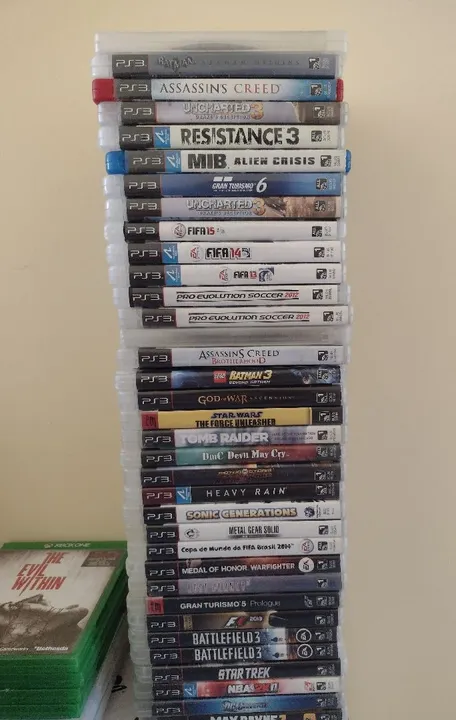 Lote de jogos PS3 - Diversos títulos