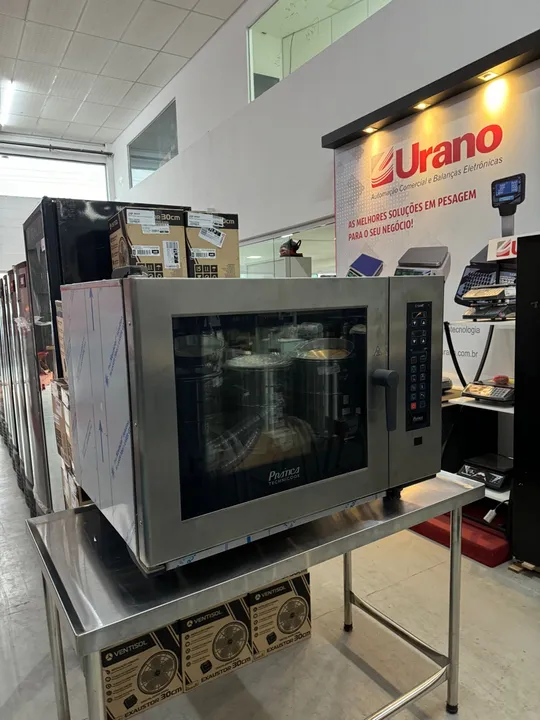 Forno CMax 6 prática pronta entrega com higienização automática JM tem