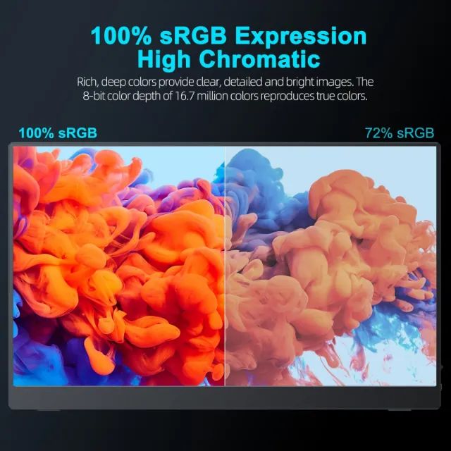 Uperfect Monitor Portátil  Ips De 17,3 2k 144hz - Foto 4