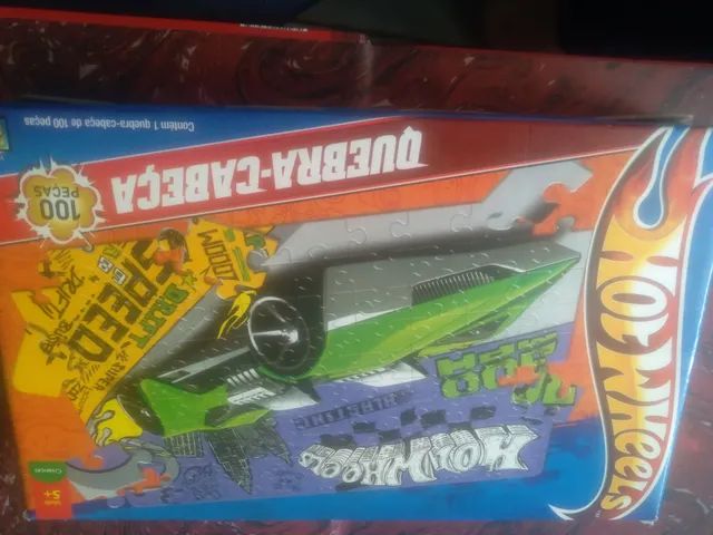 Jogo quebra cabeça,  Hot Wheels  - Foto 3
