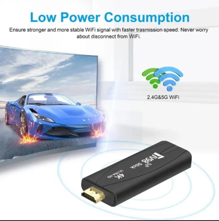 TV98 stick Android 12 Wi-Fi  - Foto 4