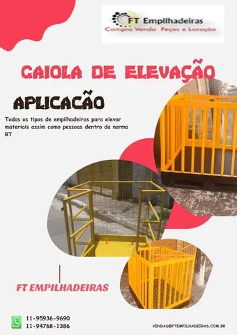 Concha de Empilhadeira engate minicarregadeira Paleteiro ZAP * - Foto 5