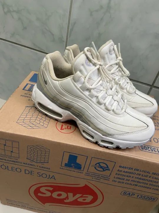 Air Max 95 white bege 