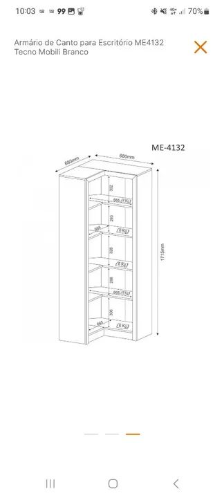Armario de canto  - Foto 3