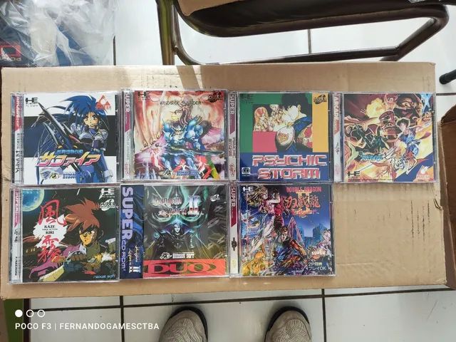 Pc Engine Duo R na Caixa Completo Com Duo Expansão e 15 jogos - Foto 6