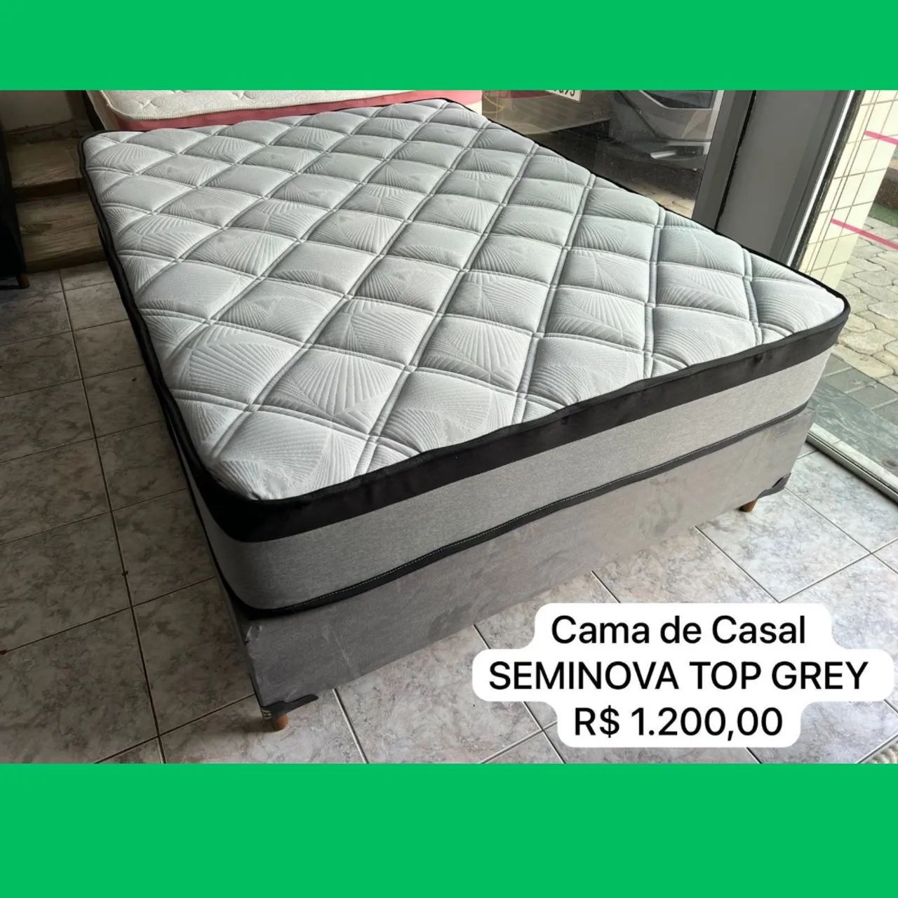 Cama Casal Linda e Confortável- Entregamos 