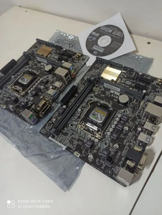 Placa Mãe Asus H110M-K - 2 unidades  - Foto 2