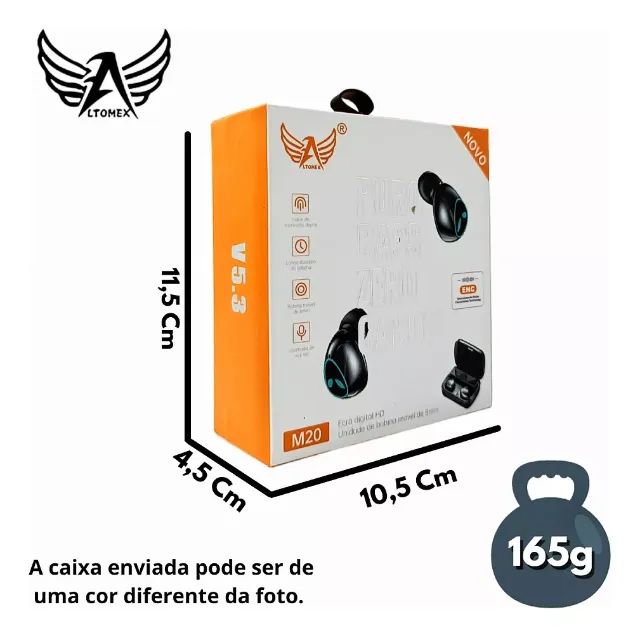Fone De Ouvido Sem Fio Altomex M20 Bluetooth - Foto 2