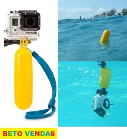 Bastao Flutuante Para Cameras Esportivas E Gopro