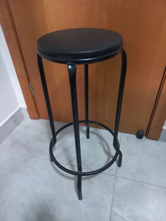 Banqueta para balcão 6 peças novas