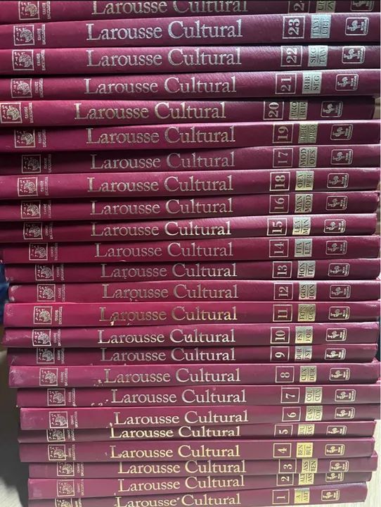 Coleção Completa Grande Enciclopédia Larousse Cultural 24 volumes