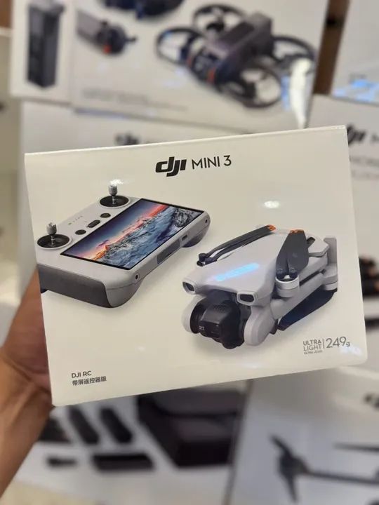 Drone DJI Mini 3 - Novo na caixa com nota 