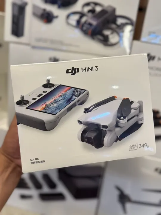 Drone DJI Mini 3 - Novo na caixa com nota
