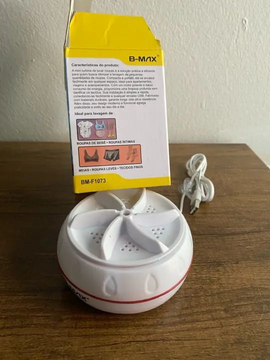 Mini Turbina de Lavar Roupas B-MAX - Ideal para Lavar Roupas Delicadas! - Foto 3