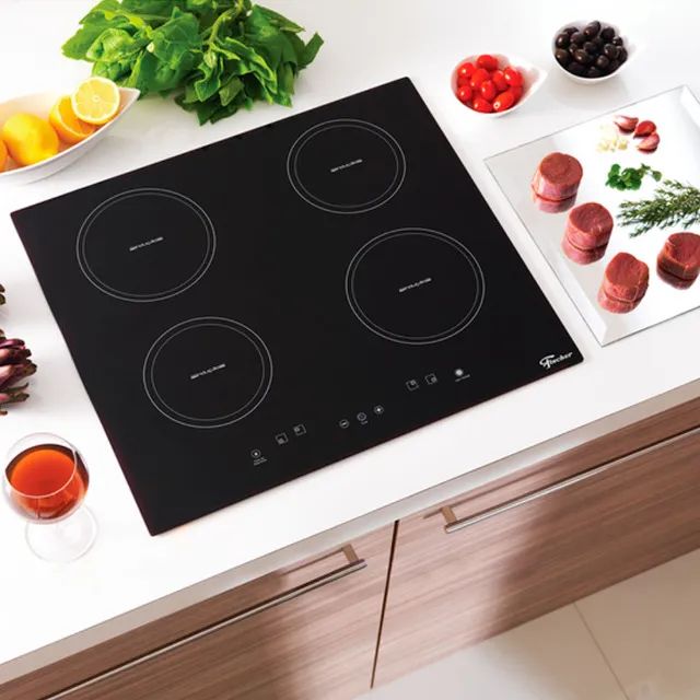Fogão CookTop 4Q Por Indução Mesa Vitroceramica 220v Fischer - Foto 2