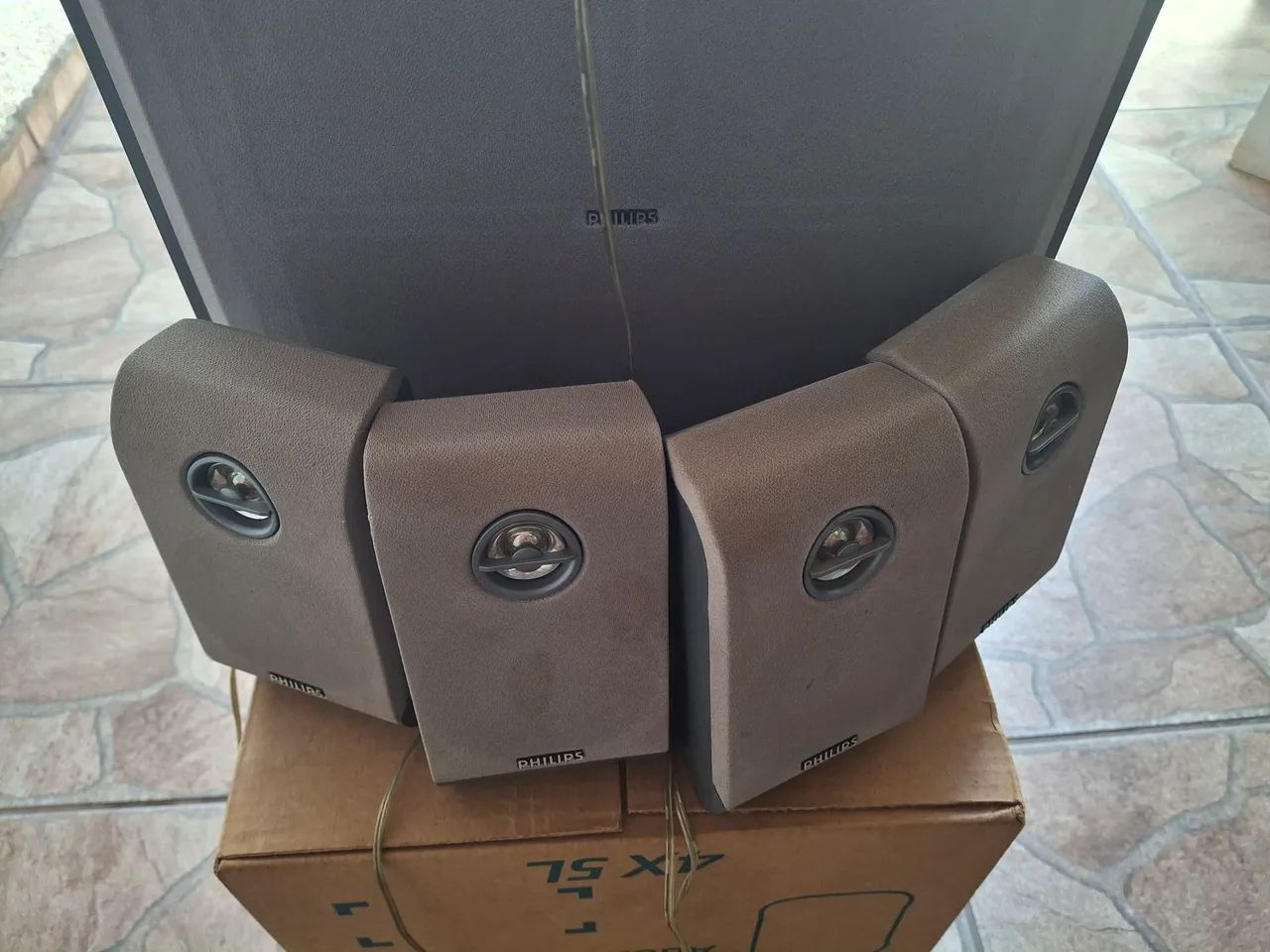 Caixas som Home Theather Philips  - Foto 4