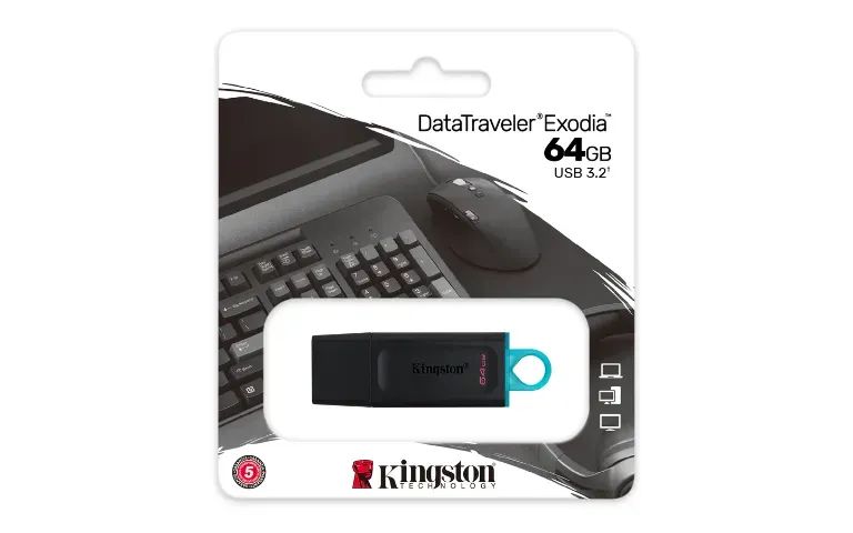pendrive de 64 gigas kingstone usb 3.2 lacrado  zap. 21. *