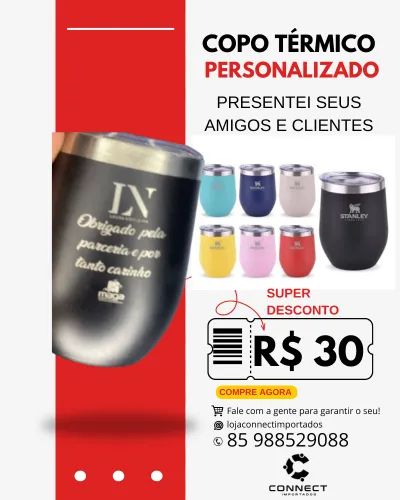Copo térmico personalizado