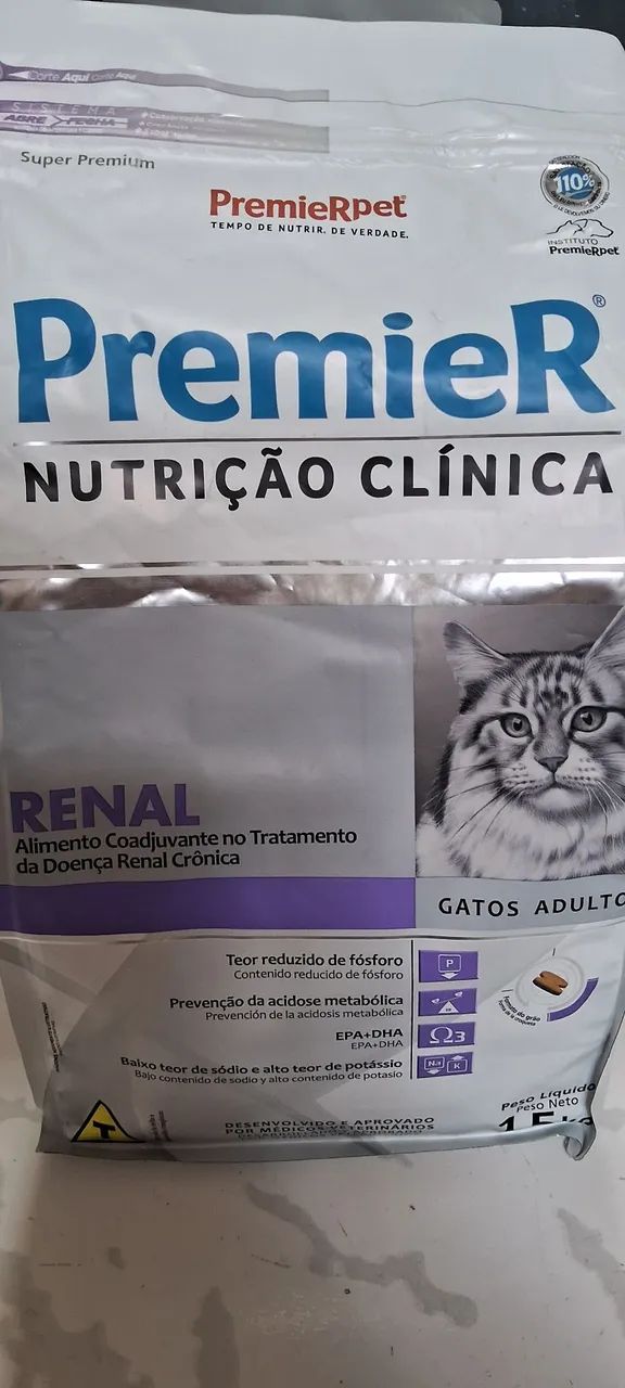 Ração Premier para gatos