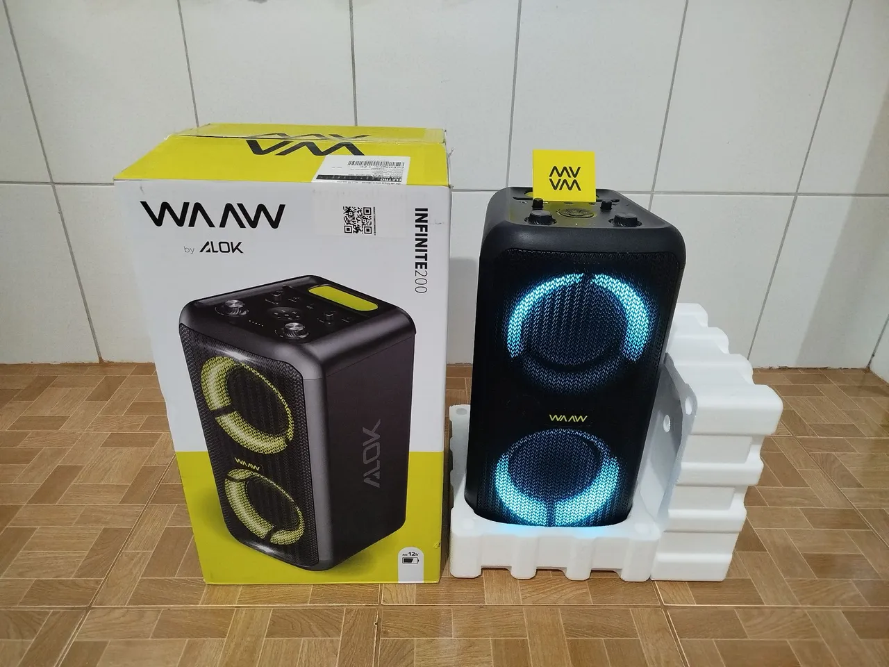 Caixa de Som Bluetooth WAAV Infinite 200 - Alok