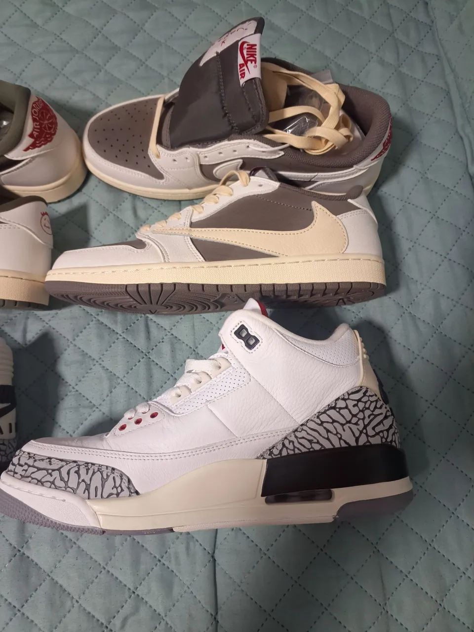 Nike jordan travis e nike jordan 3