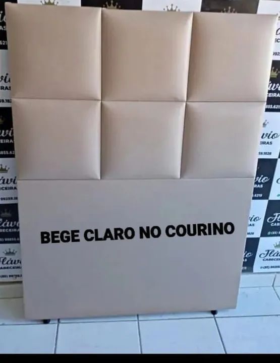 Cabeceiras top de linha temos na medida padrão. King e queen - Foto 5