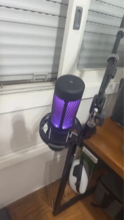 Microfone Gamer HyperX QuadCast S + Braço Articulado  - Foto 2