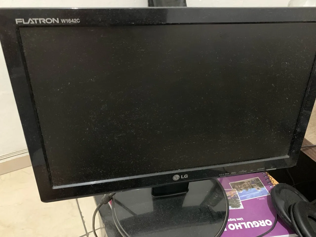 Monitor Flatron W1642C LG 16 polegadas