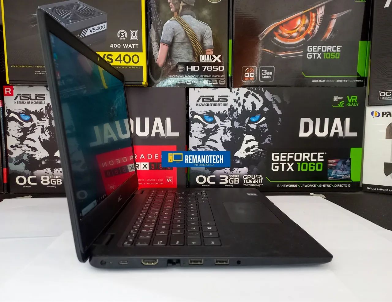 Lote de Notebook Dell Latitude 3400 i5 de 8th geração + 8gb de ram + ssd 256gb - Barato! - Foto 4