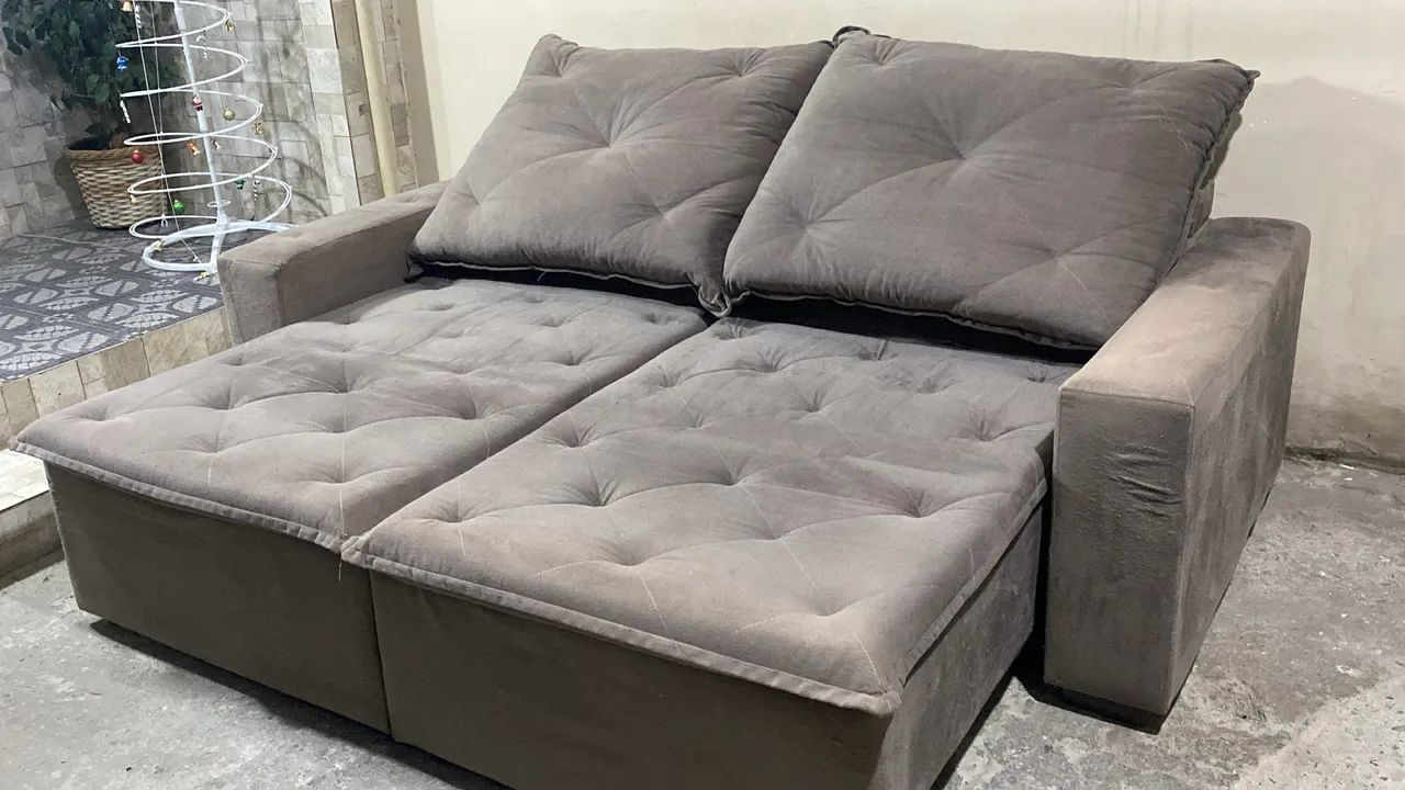 Sofá Retrátil reclinável 64842101164674121