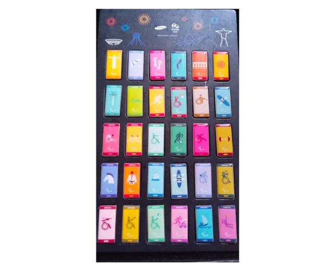 Pin Paralimpíadas Rio 2016 Samsung / Com os Pins Especiais - Foto 2