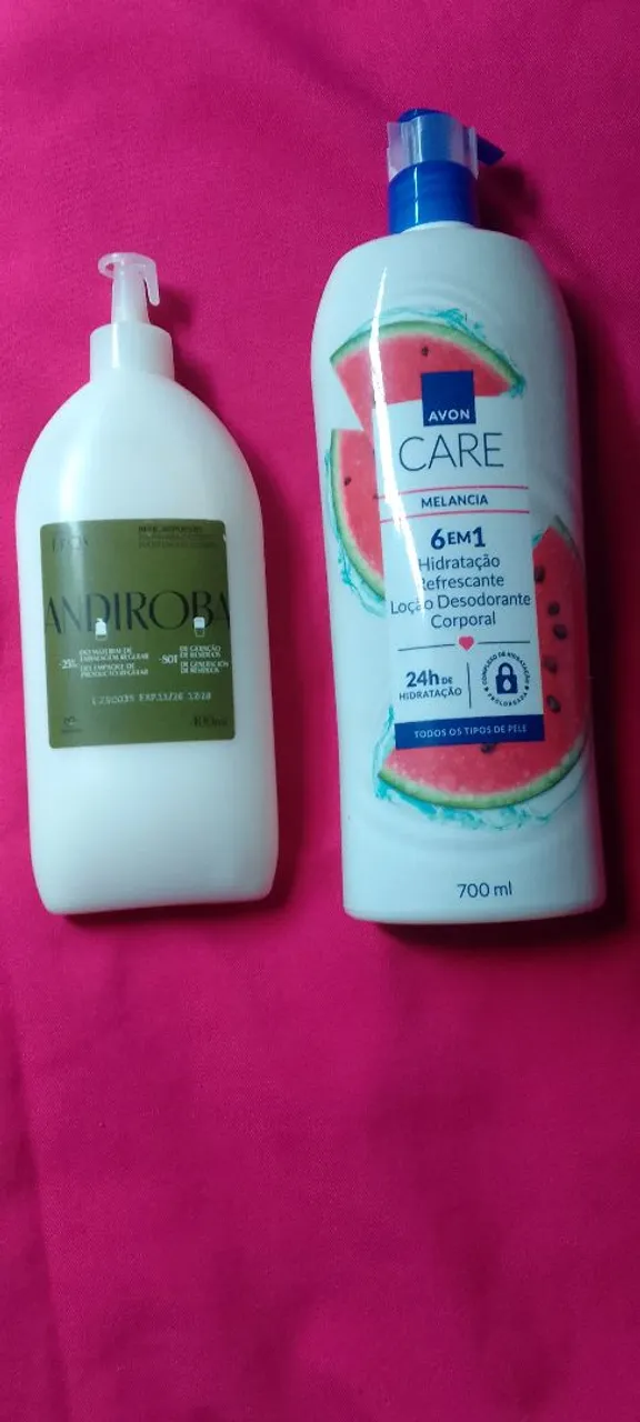 Loção Desodorante Corporal Avon Care Melancia
