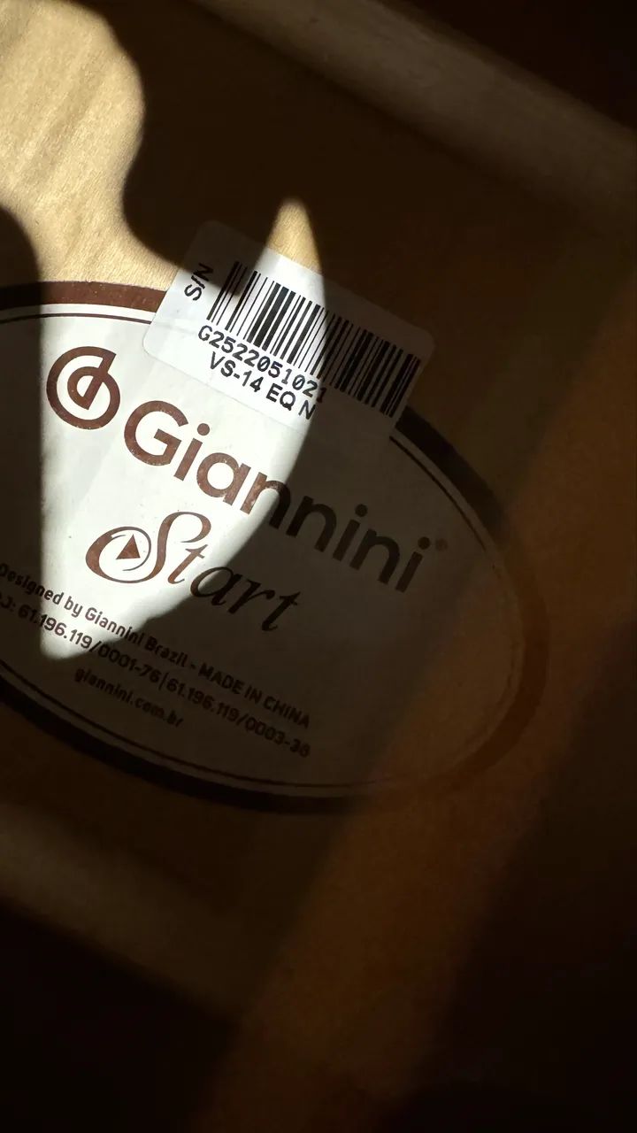 Viola elétrica caipira giannini nova VS14EQ - Foto 5