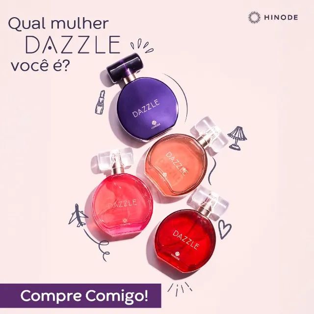 Perfumes Dazzle Hinode 60ml - Foto 3