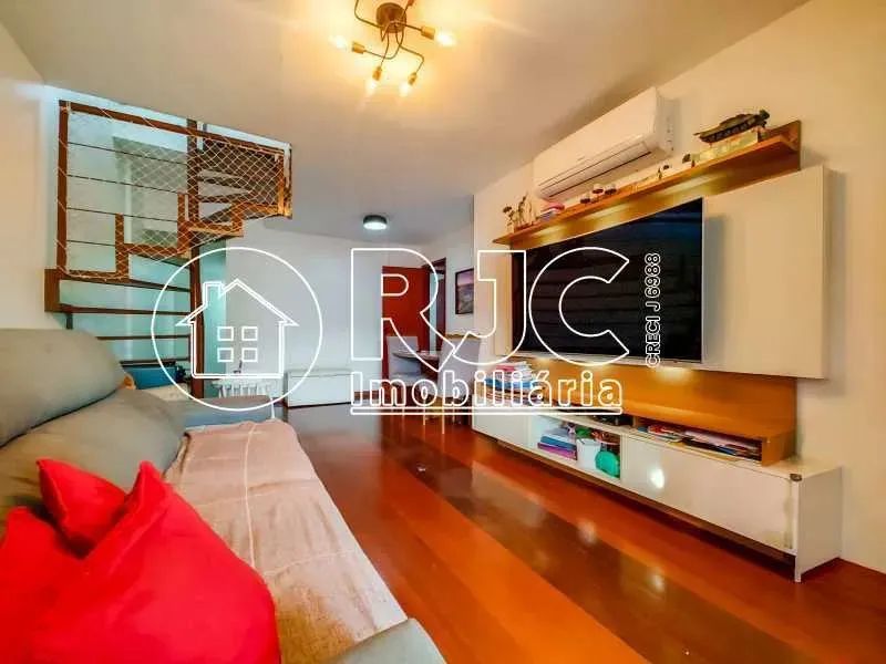 Duplex para venda com 218 metros quadrados com 3 quartos em Tijuca - Rio de Janeiro - RJ - Foto 5